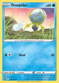 Carte Pokémon: Dewpider