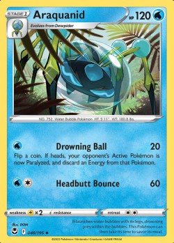 Carte Pokémon: Araquanid