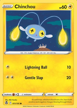 Carte Pokémon: Chinchou