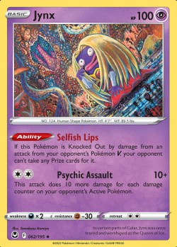 Carte Pokémon: Jynx
