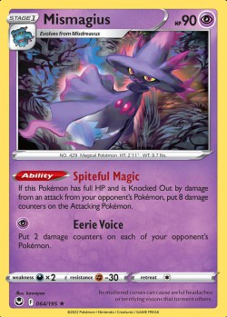 Carte Pokémon: Mismagius