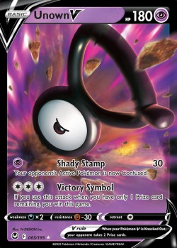 Carte Pokémon: Unown V