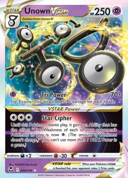 Carte Pokémon: Unown VSTAR