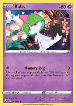 Carte Pokémon: Ralts