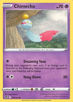 Carte Pokémon: Chimecho