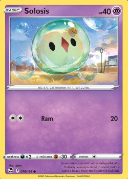 Carte Pokémon: Solosis