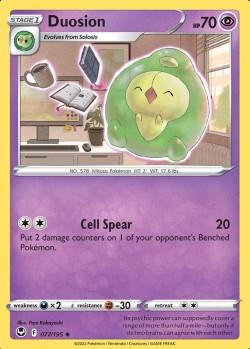 Carte Pokémon: Duosion