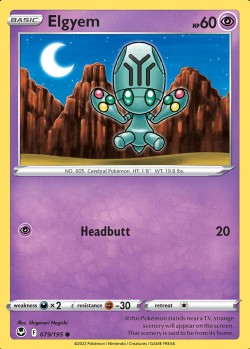 Carte Pokémon: Elgyem