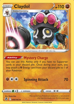 Carte Pokémon: Claydol