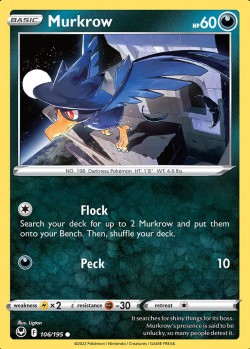 Carte Pokémon: Murkrow