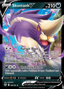 Carte Pokémon: Skuntank V