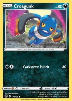 Carte Pokémon: Croagunk
