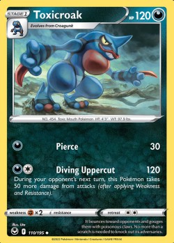 Carte Pokémon: Toxicroak