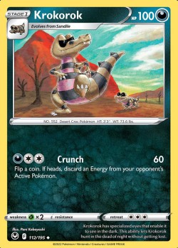 Carte Pokémon: Krokorok