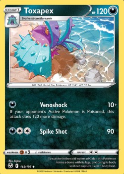 Carte Pokémon: Toxapex