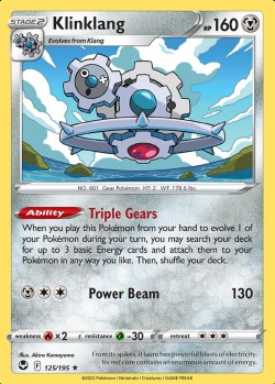 Carte Pokémon: Klinklang