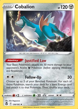 Carte Pokémon: Cobalion