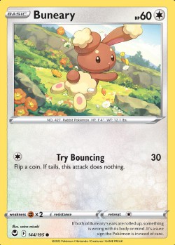 Carte Pokémon: Buneary