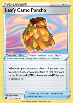 Carte Pokémon: Leafy Camo Poncho