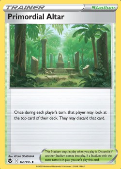 Carte Pokémon: Primordial Altar