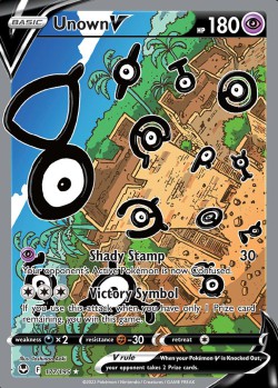 Carte Pokémon: Unown V