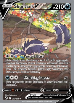 Carte Pokémon: Skuntank V