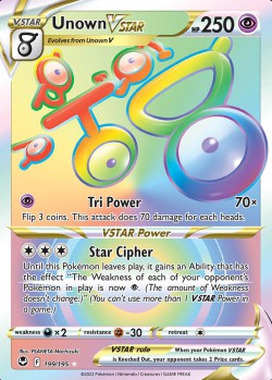 Carte Pokémon: Unown VSTAR
