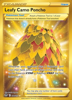 Carte Pokémon: Leafy Camo Poncho
