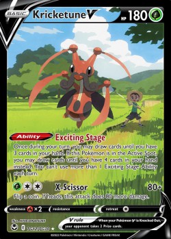Carte Pokémon: Kricketune V