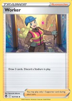 Carte Pokémon: Ouvrière