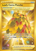 Carte Pokémon: Poncho de Camouflage Feuillu