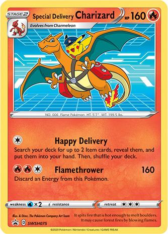 Carte Pokémon: Special Delivery Charizard [Dracaufeu Livraison Spéciale]