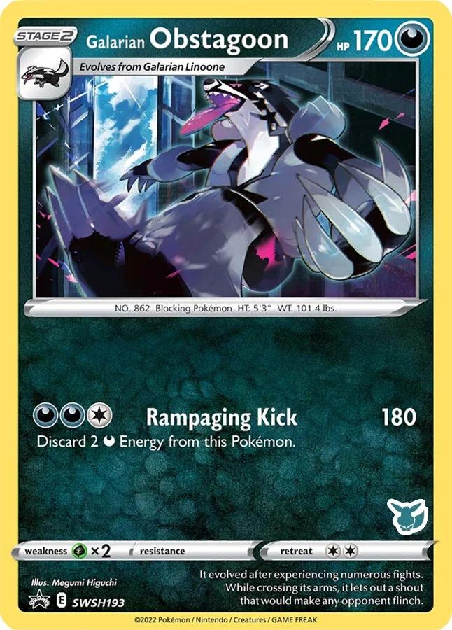 Carte Pokémon: Galarian Obstagoon [Ixon de Galar]
