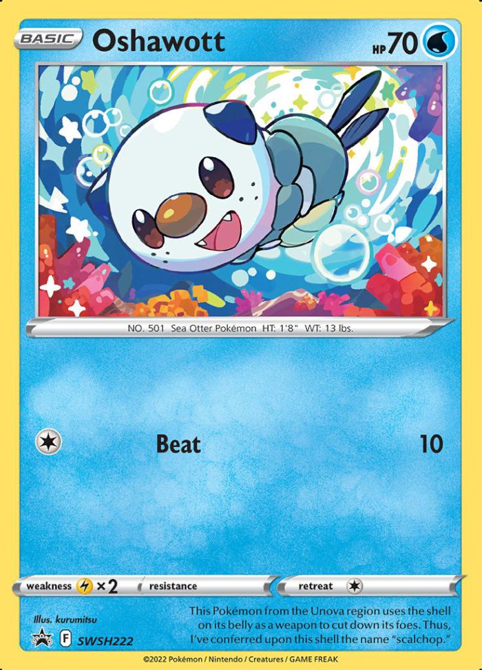 Carte Pokémon: Oshawott [Moustillon]