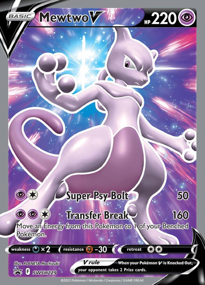 Carte Pokémon: Mewtwo V [Mewtwo V]