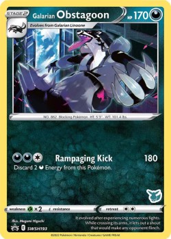 Carte Pokémon: Galarian Obstagoon
