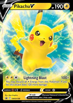 Carte Pokémon: Pikachu V