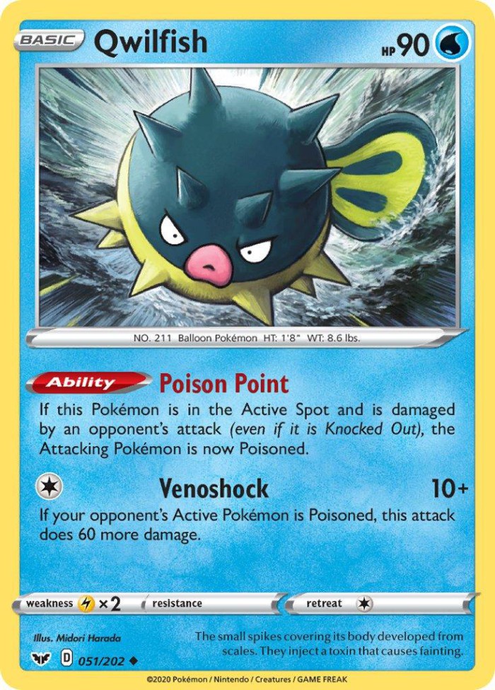 Carte Pokémon: Qwilfish [Qwilfish]