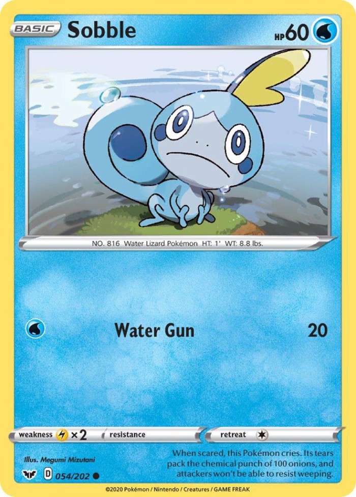 Carte Pokémon: Sobble [Larméléon]