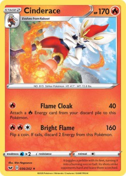 Carte Pokémon: Cinderace