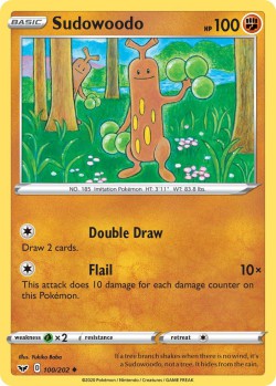 Carte Pokémon: Sudowoodo