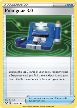 Carte Pokémon: PokéGear 3.0