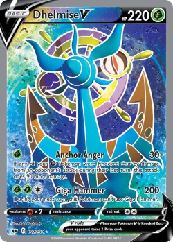 Carte Pokémon: Dhelmise V