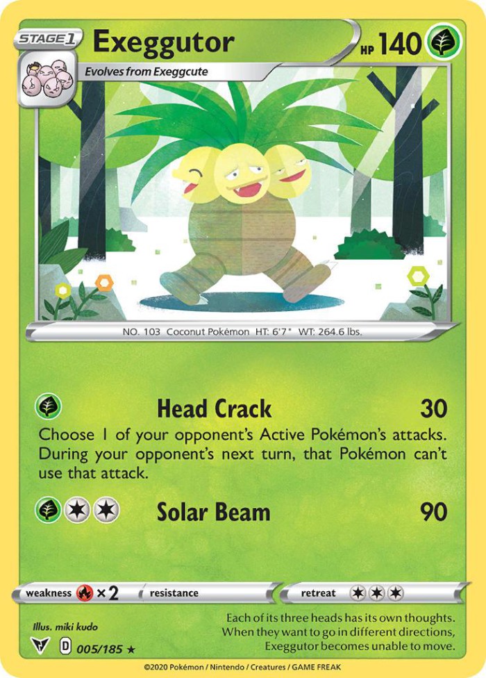 Carte Pokémon: Exeggutor [Noadkoko]