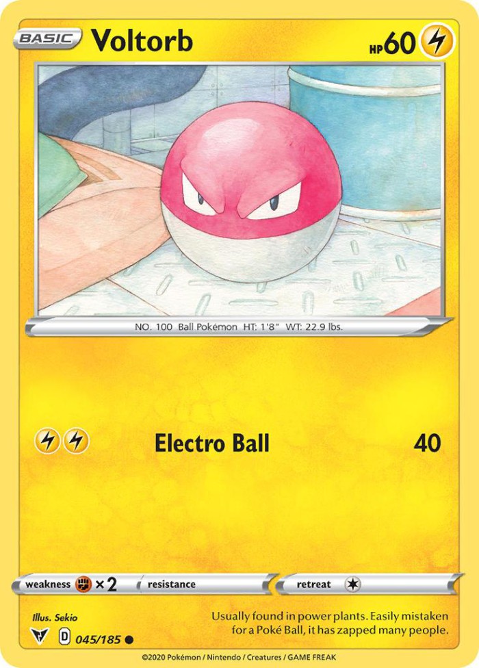 Carte Pokémon: Voltorb [Voltorbe]