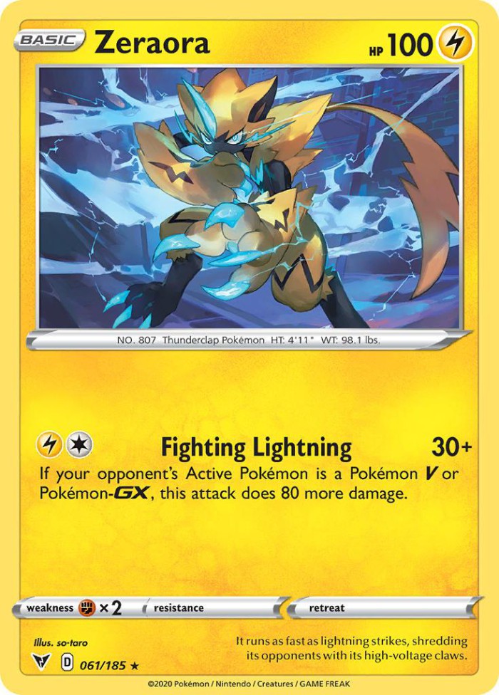 Carte Pokémon: Zeraora [Zeraora]
