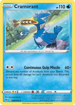 Carte Pokémon: Cramorant