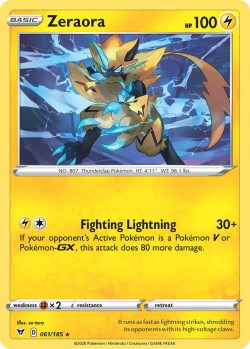Carte Pokémon: Zeraora