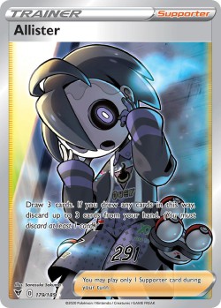 Carte Pokémon: Allister