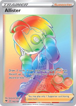 Carte Pokémon: Allister